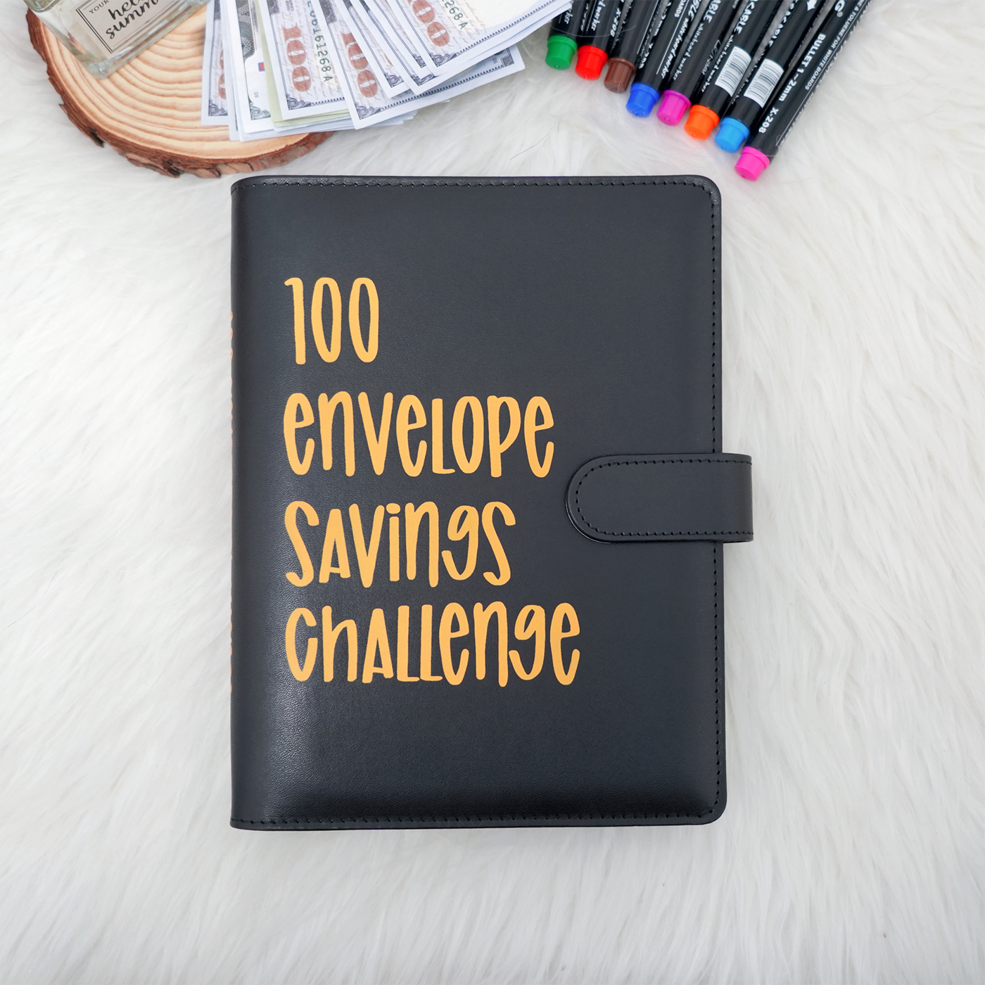 Upgraded 100 Envelope Challenge Binder 3-in-1 New Version