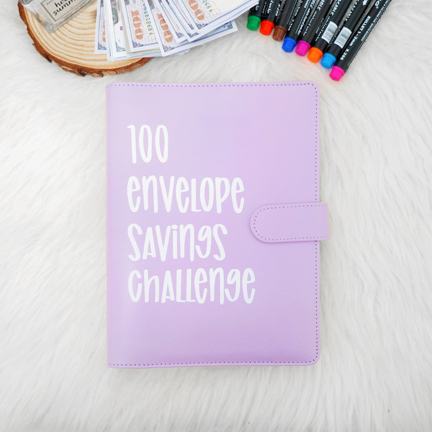 Upgraded 100 Envelope Challenge Binder 3-in-1 New Version