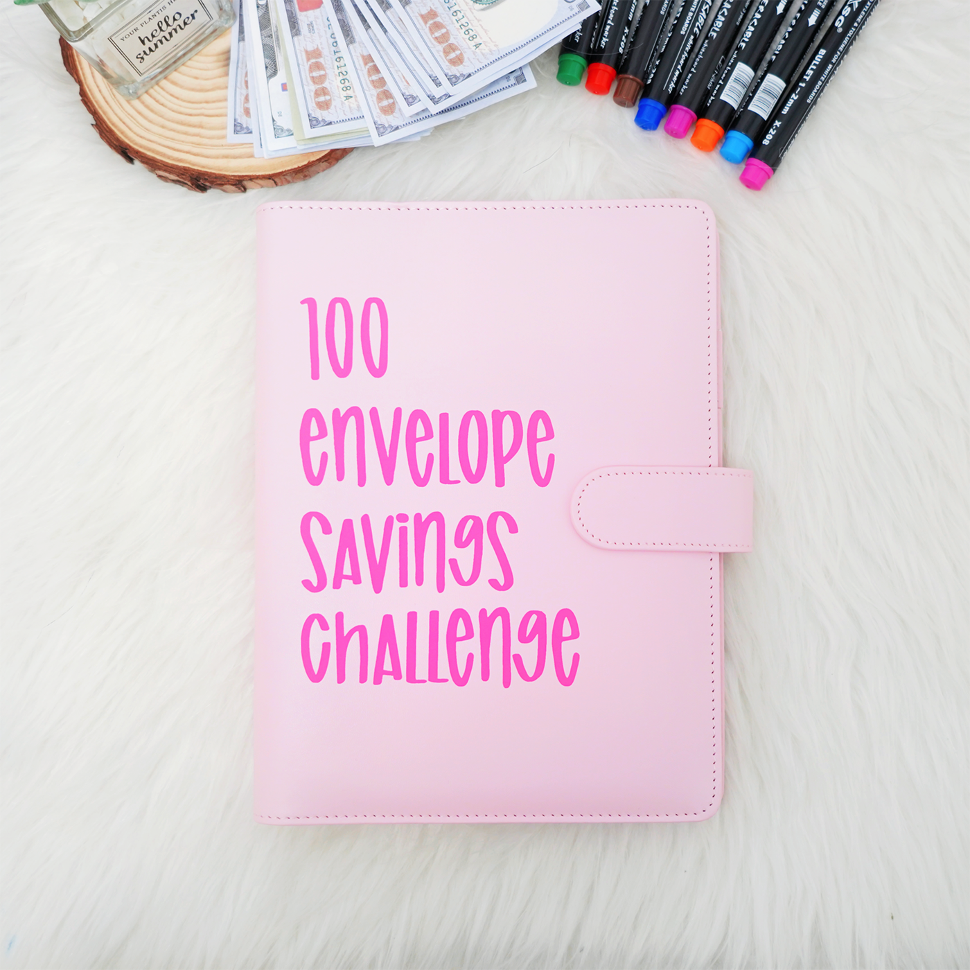 Upgraded 100 Envelope Challenge Binder 3-in-1 New Version